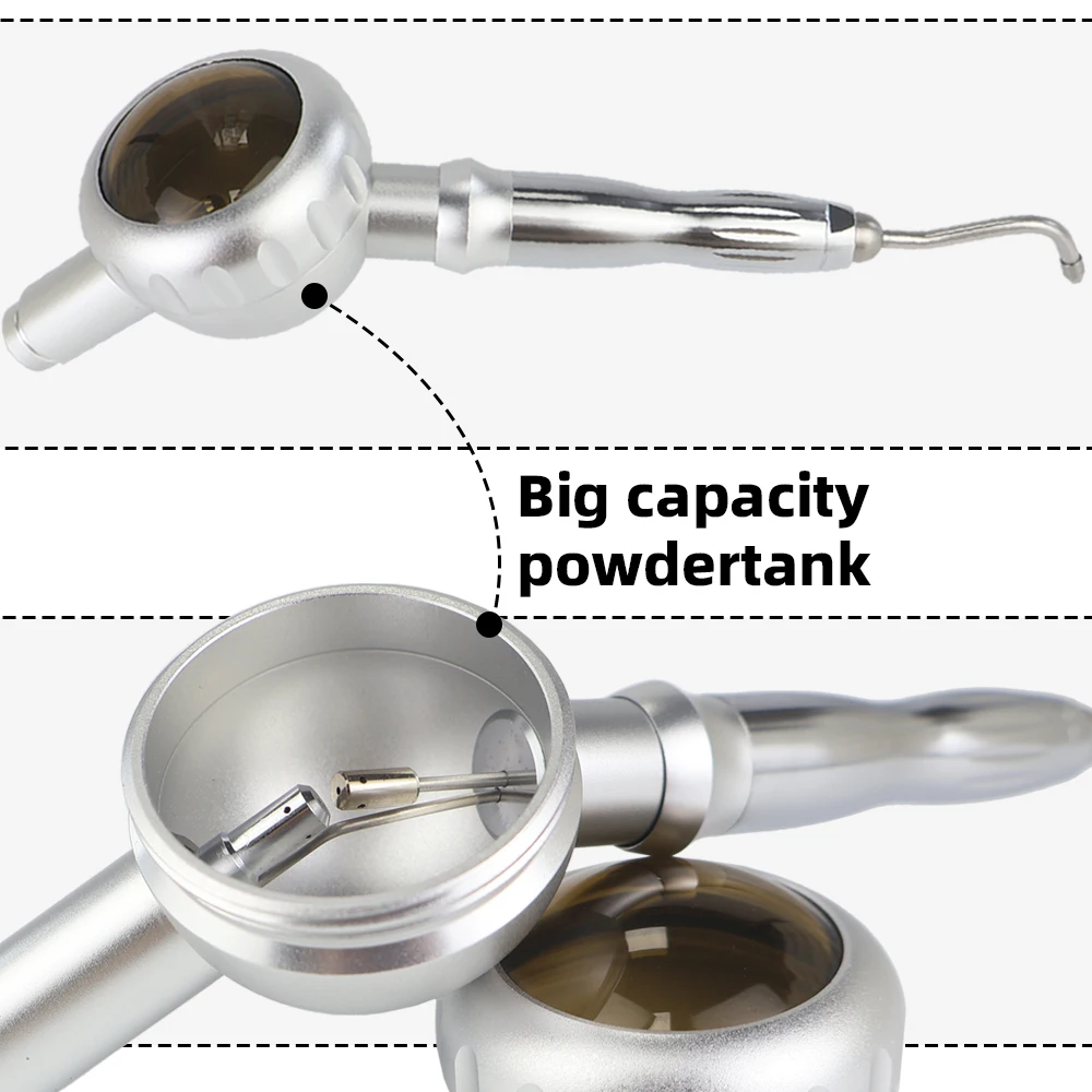 Dental Air Polishing Prophy Air Flow Polisher Compatible with Quick Connector Oral Teeth Cleaning Spray Jet Dental Clinic