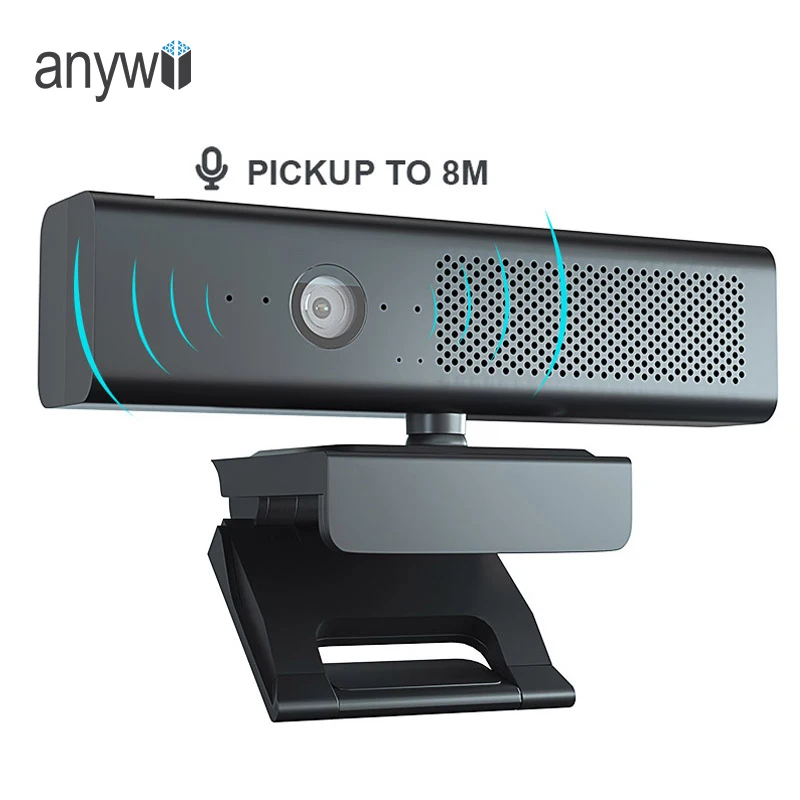 360 Degree HD 1080P USB Video Conference Webcam All-in-One Webcam Conference Camera With Speakerphone Microphones