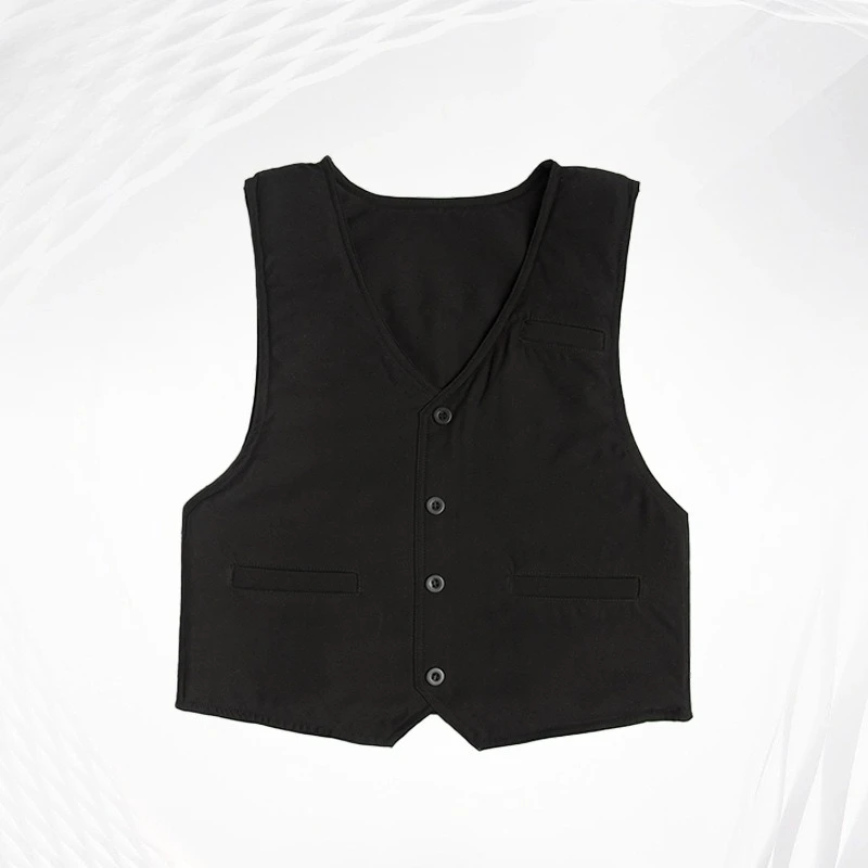Tactical Armored Soft Protective Vest for Self-defense Against Stabbing and Knife Cuts, Security Clothing.