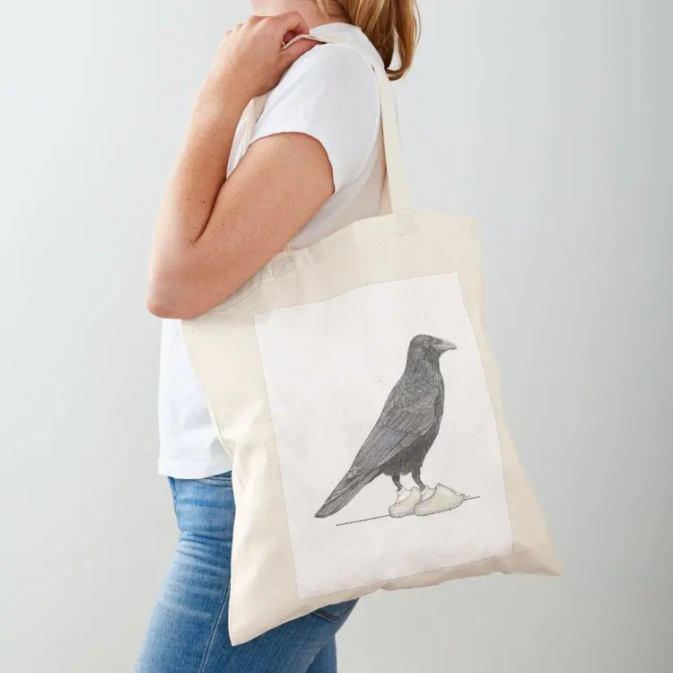 

Crow in Slides Tote Bag sac pour femme Women bags Canvas Big bag women