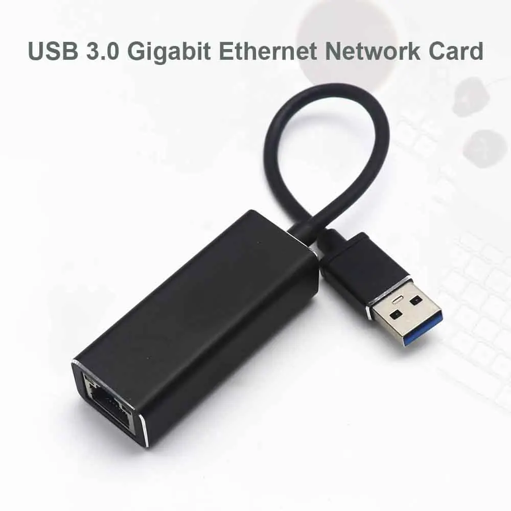 محول إيثرنت USB 3.0 بطاقة شبكة USB إلى RJ45 10/1001000Mbps Lan لـ Win7/Win8/Win10 لأجهزة الكمبيوتر المحمول Macbook Ethernet USB #5