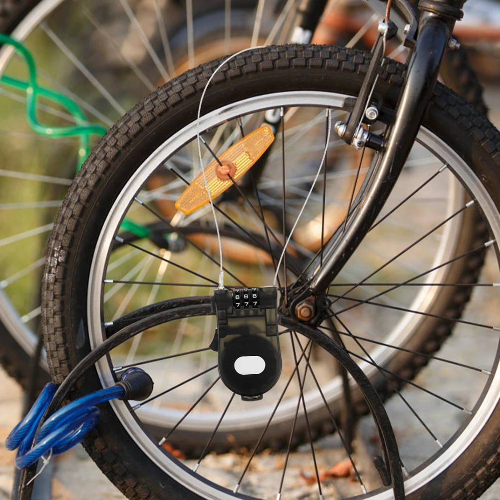 

2 Pcs Trolley Case Combination Lock Bicycle Accessories Adjustable Locks Heavy Duty Anti Theft