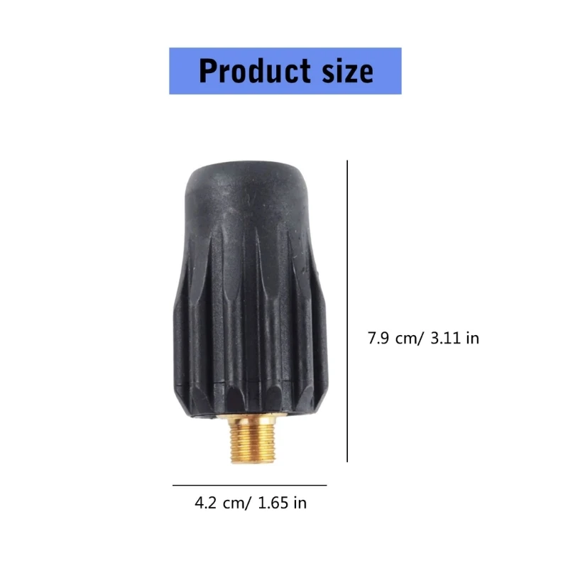 High Pressure Washer Hose Adapter Pressure Pipe Quick Connector Converter