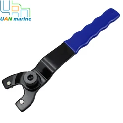 Trim Cylinder Head Rod Cap End Nut Removal Tool for Yamaha for Volvo for Suzuki Trim Cylinder Head Lock-Nut 48630-98L01