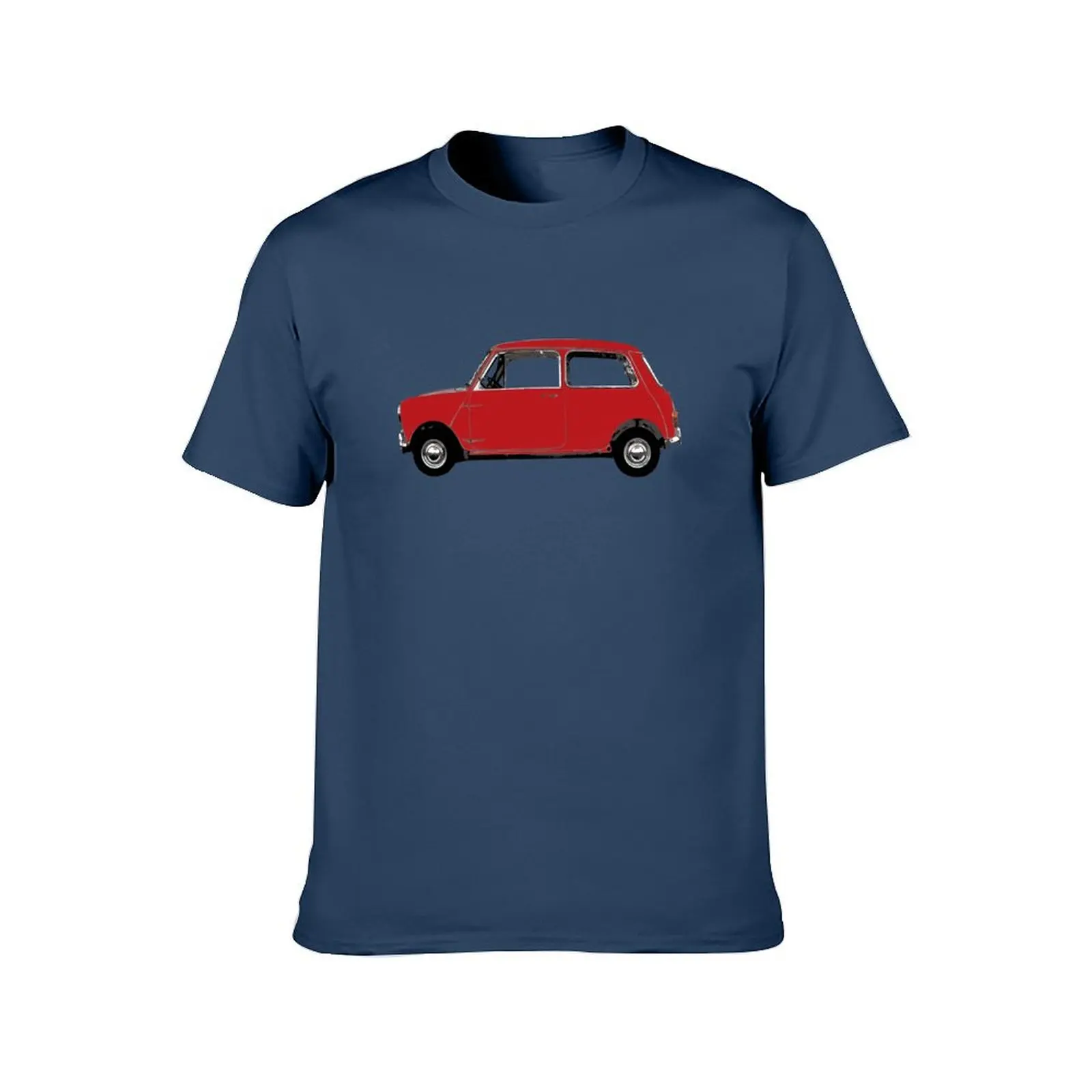 1965 Morris Mini Deluxe Signal Red T-Shirt man t shirts for men casual anime t shirts for man T-Shirt