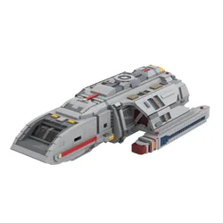 Gobricks MOC Space Runabout SpaceShips Model Building Blocks Classic Movie Treks Fighters DIY Bricks Toy for Children BOY Gift