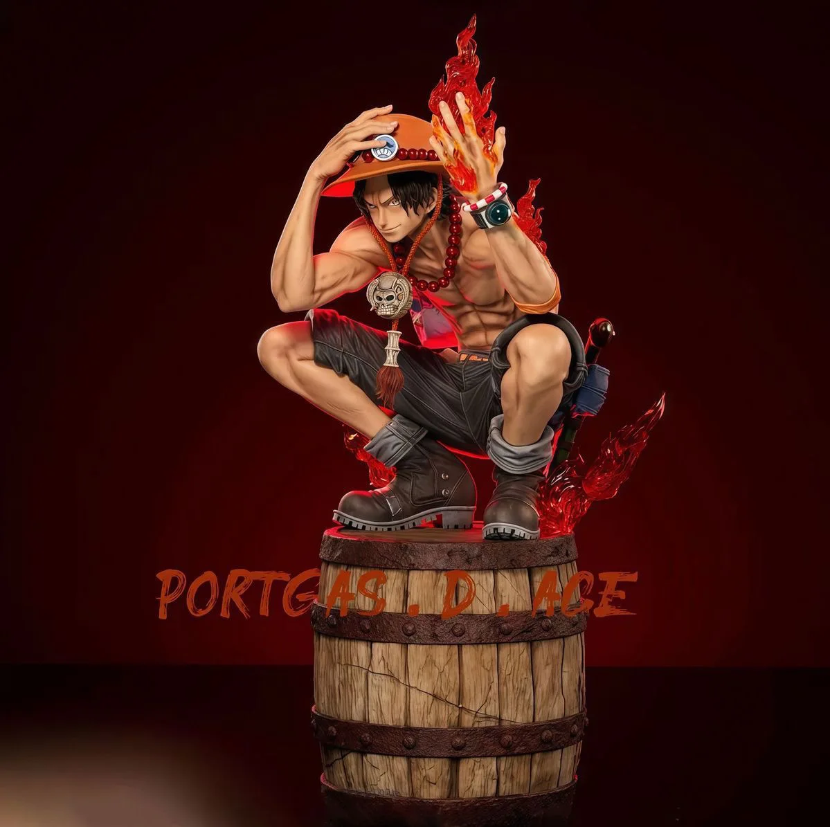 

Новая лимитированная фигурка Ace из One Piece, статуэтка GK, аниме-статуя, модное украшение для рабочего стола, коллекционная игрушка для фанатов и коллекционеров.