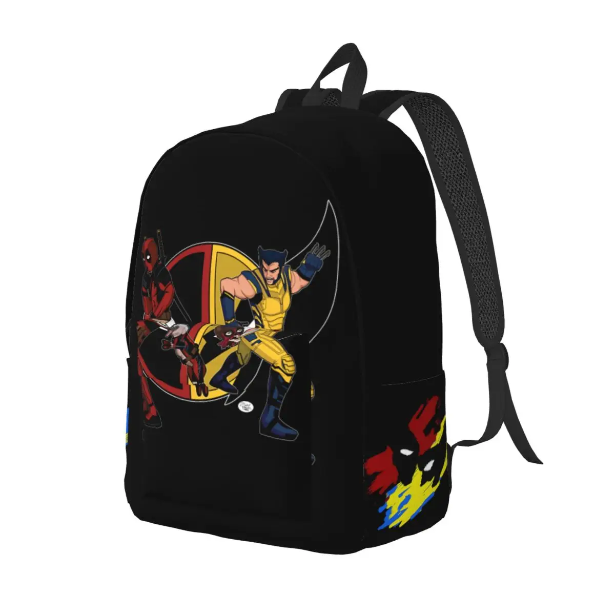 Journey Popular Movies Sturdy Shoulder Light Deadpool & Wolverine Rucksack Preschool Children's Bags Birthday