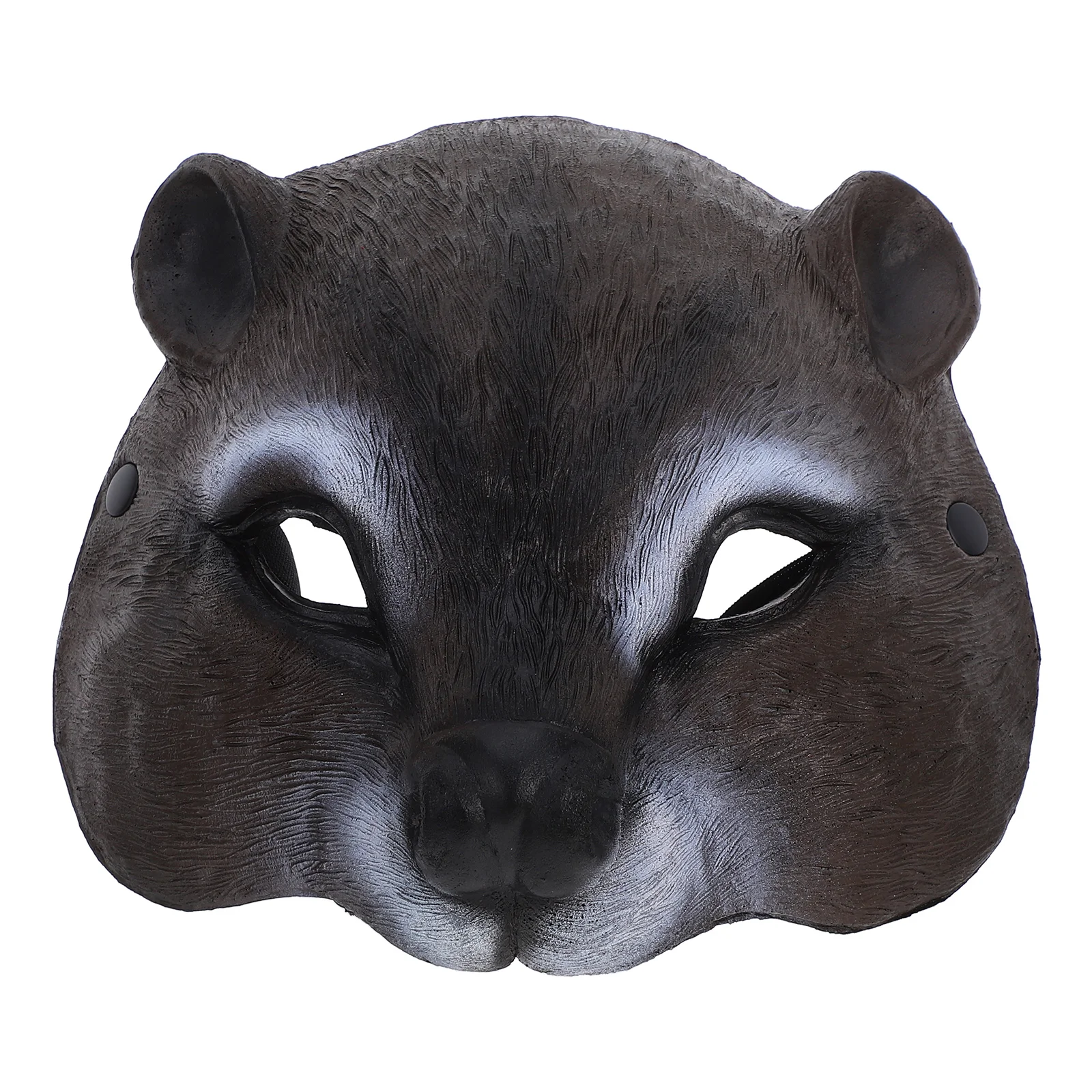 

Half Face Squirrel Mask PU Photography Party Props Masquerade Mask Cosplay Costume Party Performance Dancing Party