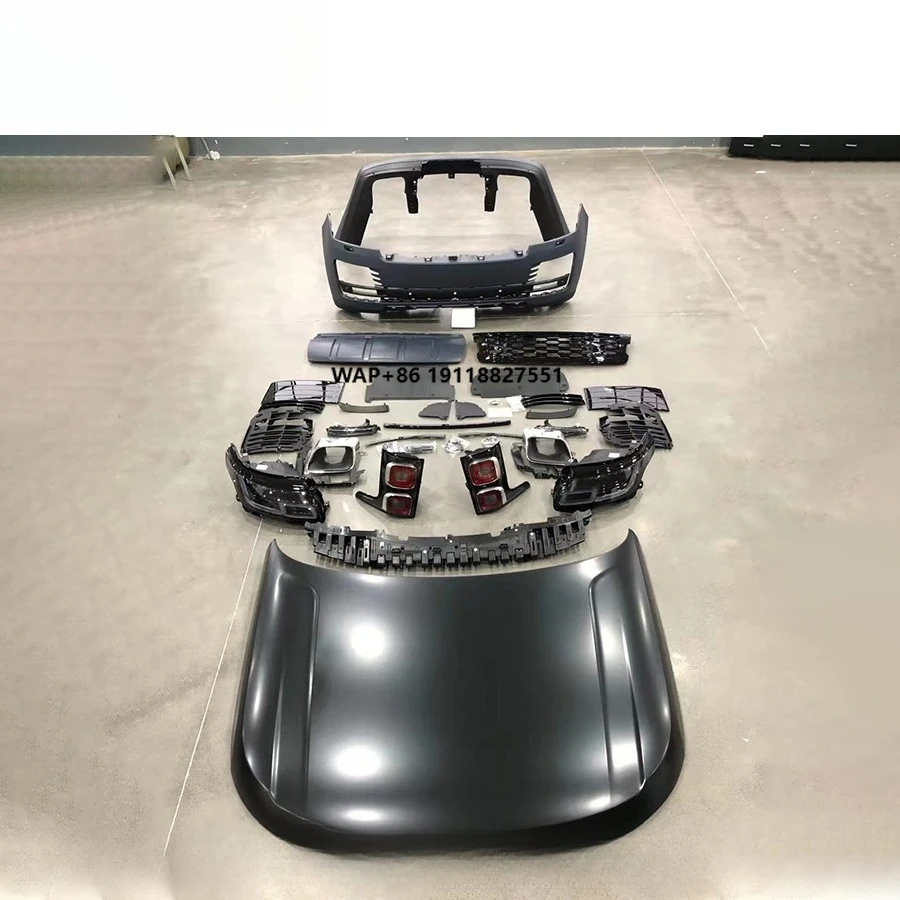 NEW! RR Upgrade to 2020 Style Body Kits for Administration 13-17year~with LED Head Light Tail Lamp Bumpers Hood LR Auto Parts
