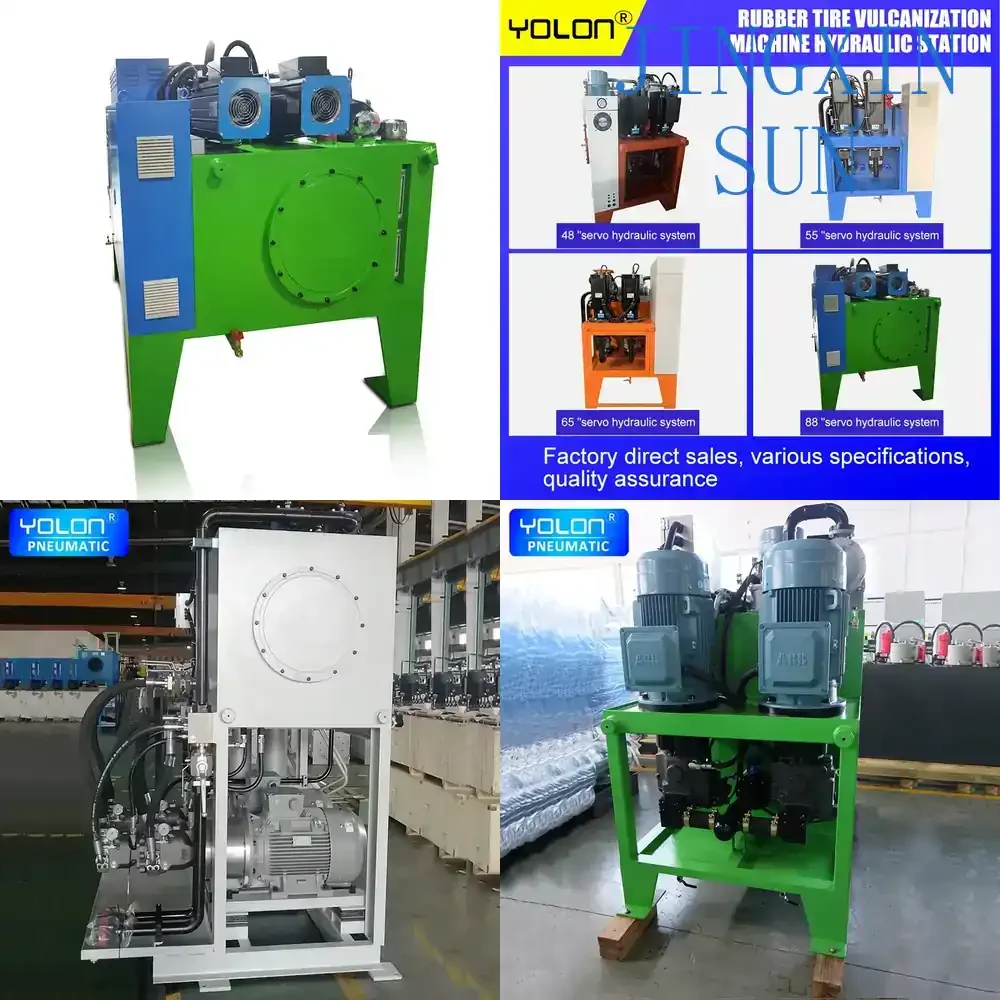 High Quality Vulcanizer Hydraulic Station for Automotive Engineering Machinery Tires Rubber Products Chemical Equipment Power