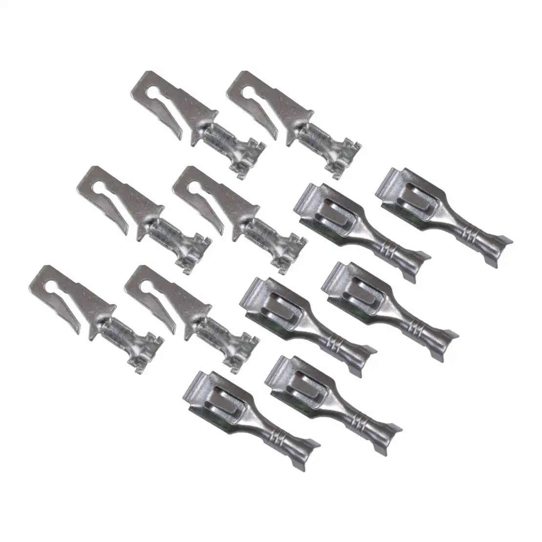 

24 комплекта мужских и 24 комплекта женских 14-16 AWG обжимных латунных клемм для проводов, разъемы, подходящие для всех моперов 1964-1974 гг., переборка брандмауэра