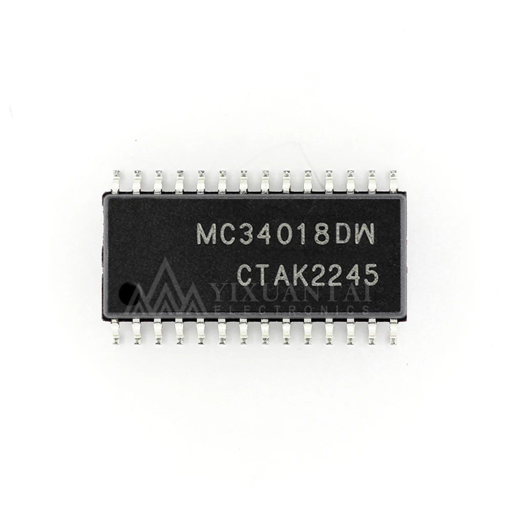

10pcs/lot MC34018 NEW Original MC34018DW MC34018P IC TELECOM INTERFACE 28SOIC DIP