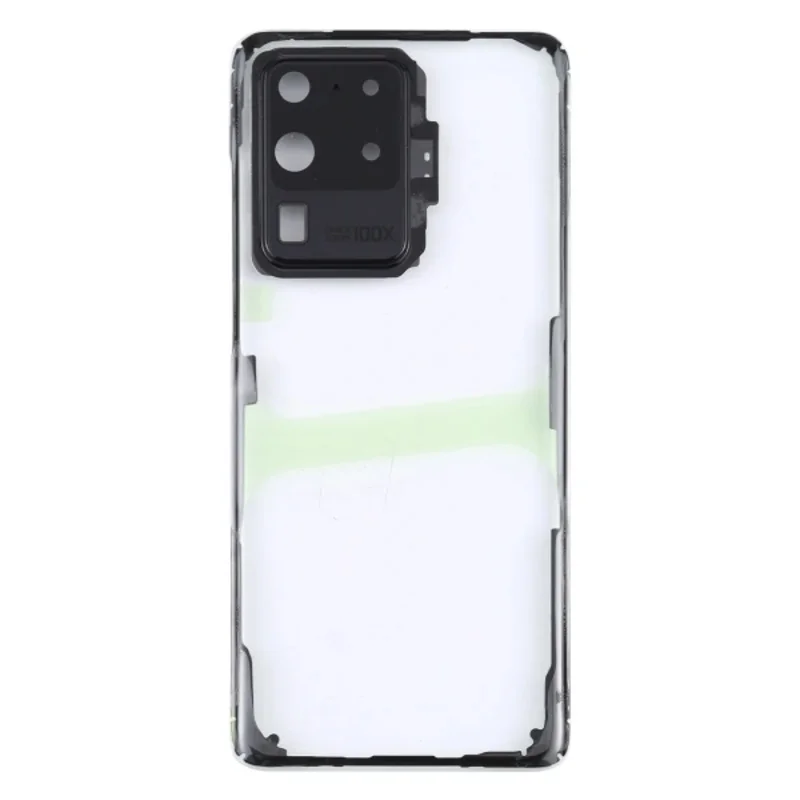 

Стеклянная прозрачная задняя крышка аккумулятора для Samsung Galaxy S20 Ultra SM-G988 SM-G988U, запасные части для задней панели мобильного телефона