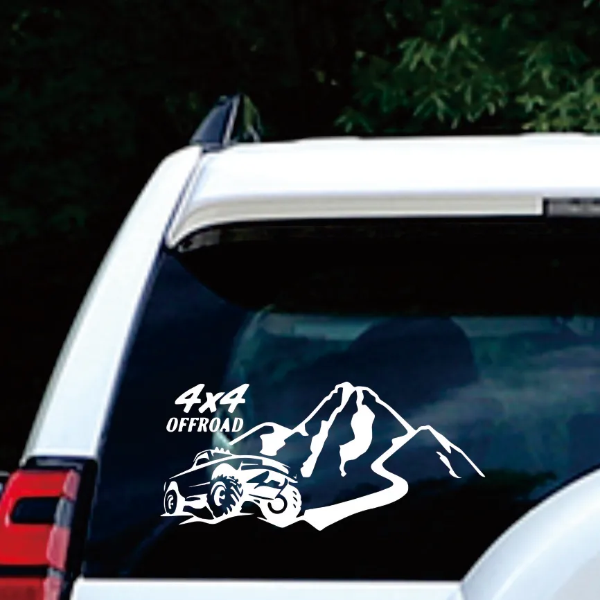 Brave and Handsome 4x4 Off-Road Fashion Car Sticker Automobiles Motorcycles Exterior Accssories Vinyl Decals