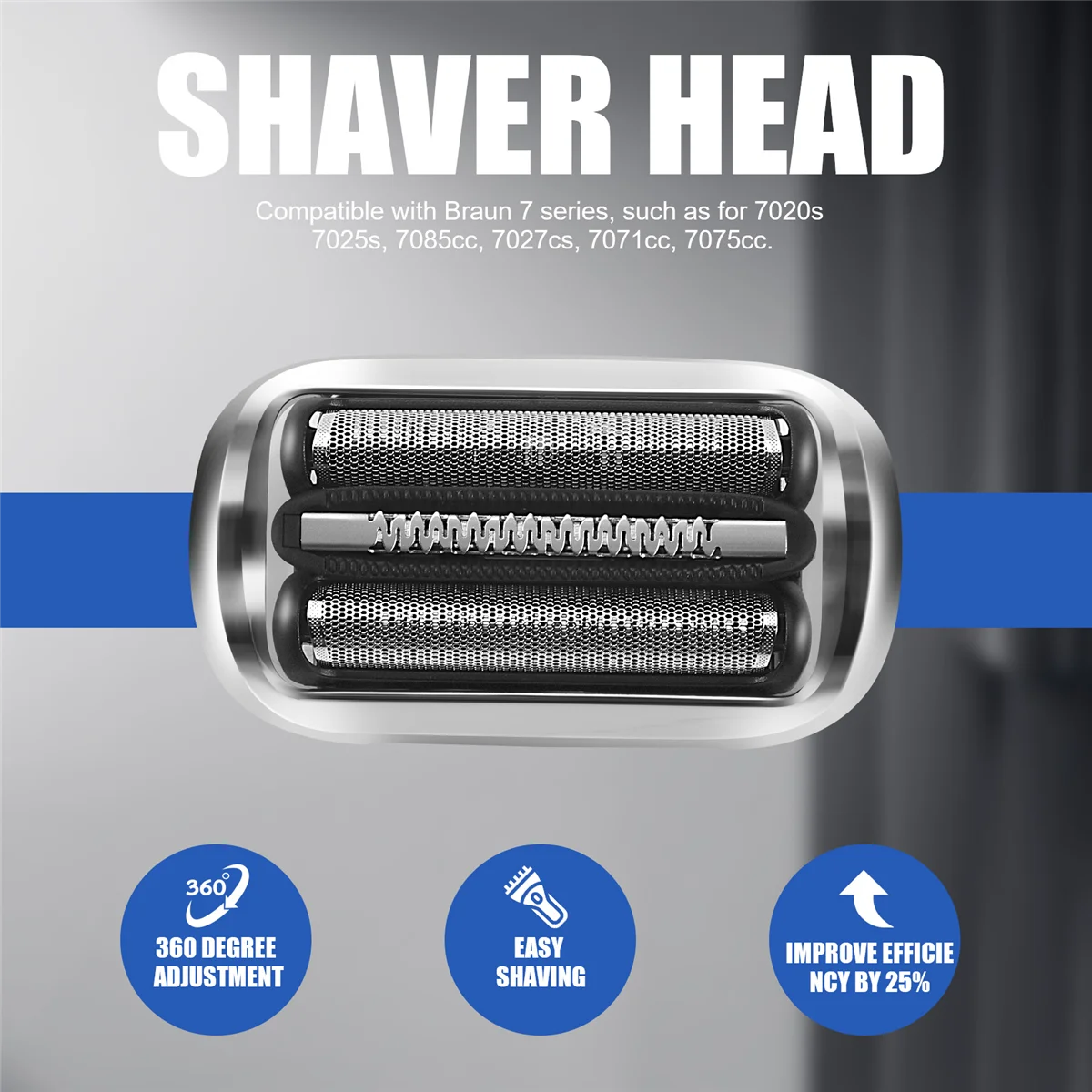 

Новая запасная часть сетки и резака 73S для серии Braun 7, 7020S, 7025S, 7085Cc, 7027Cs, 7071Cc, 7075Cc