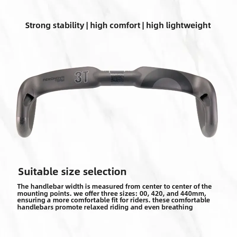 Wind Breaker Handlebar Carbon Fiber Mountain Bike Road Bike Handlebar Sports Car Carbon Fiber Handlebar