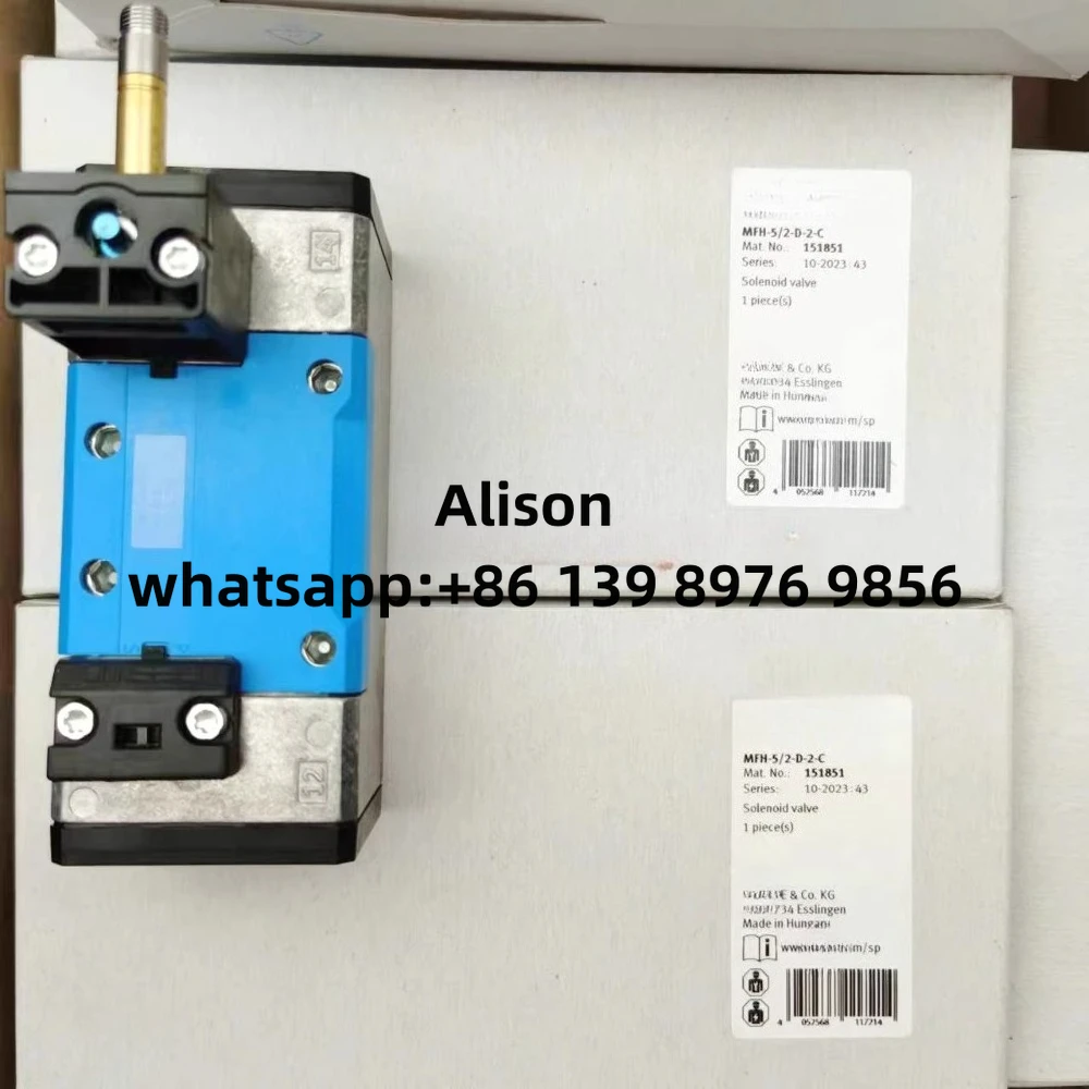 Solenoid valve  150982 MFH-5/3G-D-1-C 151854 MFH-5/3G-D-2-C 151873 MFH-5/3G-D-3-C VL-5/2-D-3-FR-C 151863