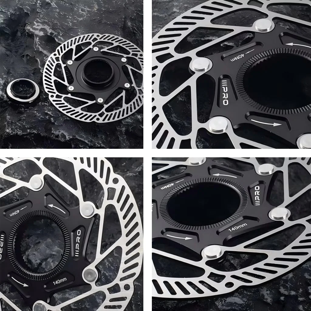 IIIPRO دراجة الدوار Centerlock MTB قرص فرامل هيدروليكي الفولاذ المقاوم للصدأ دائم الطريق الجبلية دراجة قرص فرامل الدوارات الدراجات جزء