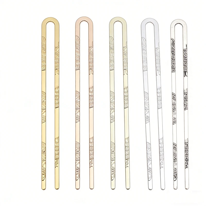 BoYuTe Alloy Hair Stick Hairpin Materials Factory Supply Handmade DIY Hair Jewelry Accessories and Components