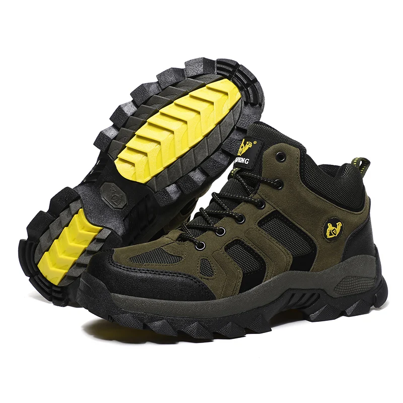 

48 Large Hiking Boots Warm Winter Boots Man High Top Outdoor Leisure Hiking Shoes Outdoor Ankle Boots Autumn Soft Men's Sneakers