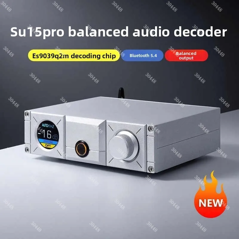 SU15PRO Balanced Audio DAC Decoder Hi-Fi ES9039Q2M Bluetooth 5.4