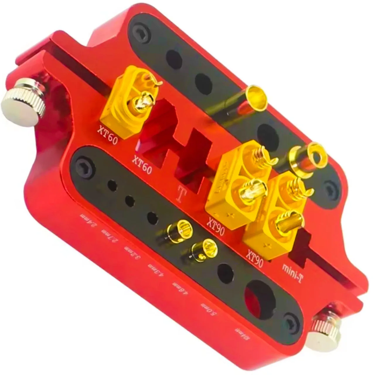 Welding Soldering Insulate Station Jig Thermal-protective Aluminum  RC Tools for XT60 XT90 Deans Banana Plug Connector