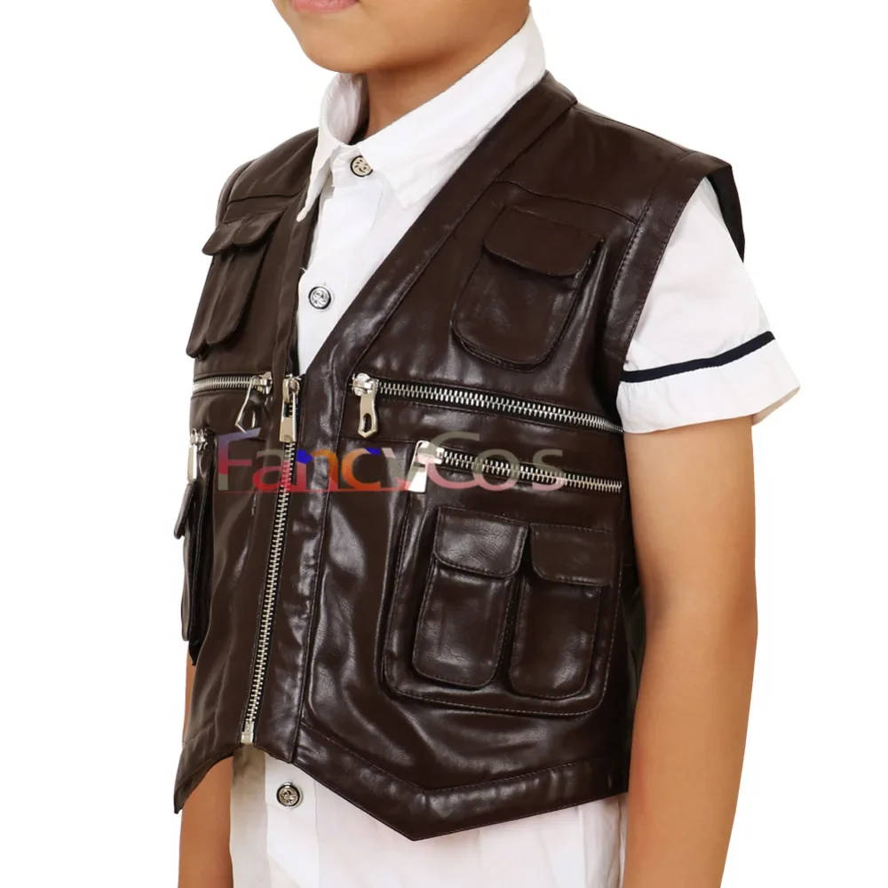 Kid Size Jurassic World falled Kingdom Owen Grady Vest Cosplay Costume Game Kids Costume Movie costumi di Halloween per le donne