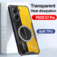 Transparent Capa for POCO X7 Pro 5G Case HD Clear Heat Dissipation Protection Phone Cover for Xiaomi POCO X7 Pro 5G Funda