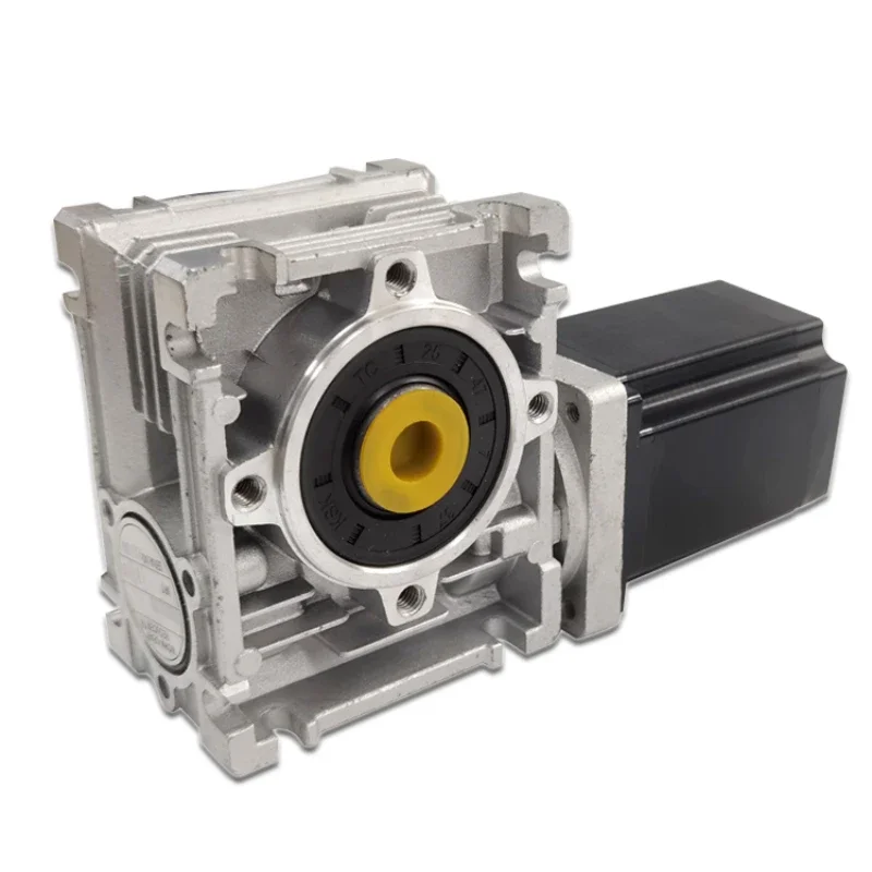 

Worm gear reducer motor integrated 57 stepper motor vertical 90 degrees output large torque self-locking