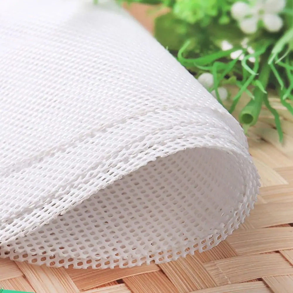 Non-Stick Round Steamer Mesh Pad Durable Thickened Reusable Silicone Dehydrator Sheets Kitchen Baking Accessories Steamer Mat