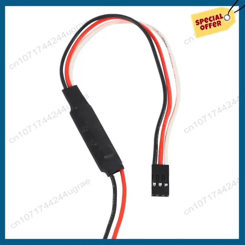 

-A15I 6X Winch CH3 3 Ways Control Line Panel Remote Controller Receiver Cable For 1/10 RC Crawler Axial SCX10 Traxxas TRX4