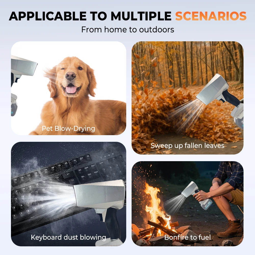 محرك بدون فرشاة 64 ملم مع دفع 1000 جرام مروحة مصقولة مروحة نفاثة توربو لاسلكية محمولة باليد مجفف مروحة عنيفة لبطارية ماكيتا 18 فولت