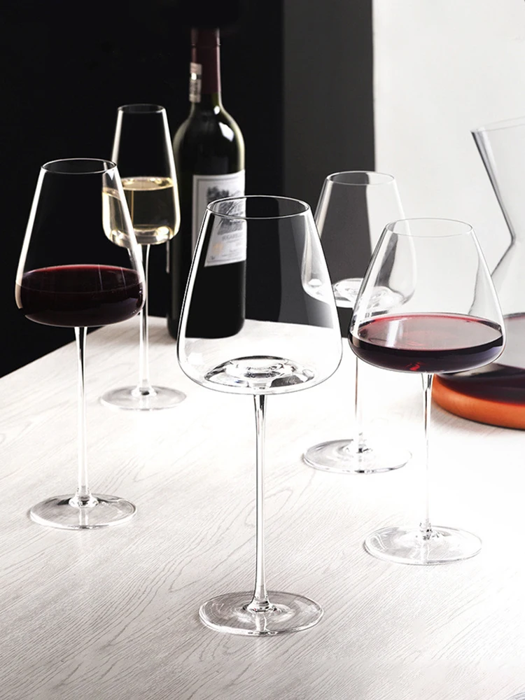 High-end Ultra-thin Goblet Red Wine Glass Cup Kitchen Tools Water Grap Champagne Glasses Bordeaux Burgundy Wedding Party Gift