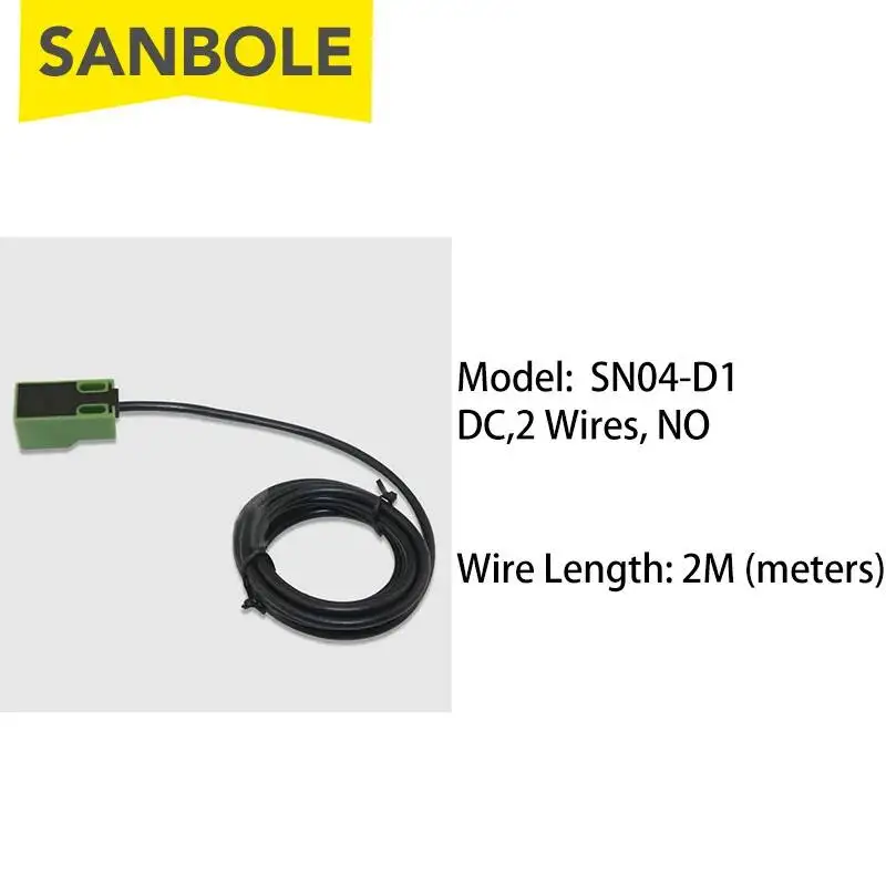 SN04-N Sensor SN04N Detection Distance 5mm Approach NPN 3 Wire NO 6-30V DC Inductive Proximity Switch
