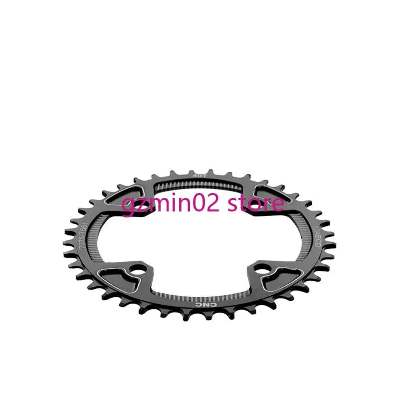 

P0UB Bicycles Crank Narrow and Wide Chainring Wheel Bike 104BCD Crank Chainring