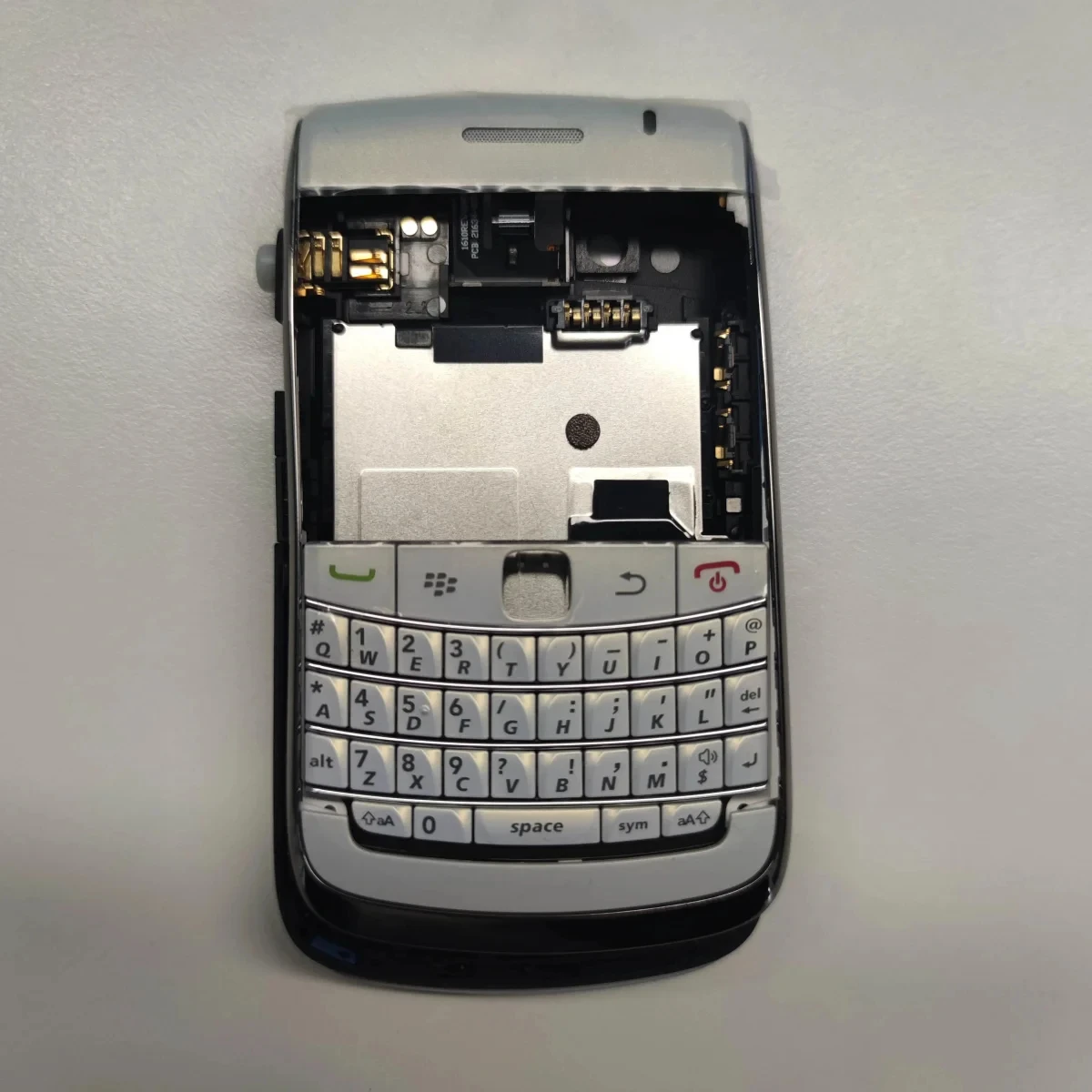 For BlackBerry Bold 9700 9780 Housing Rear Battery Cover Case  English Keypad  Side Button