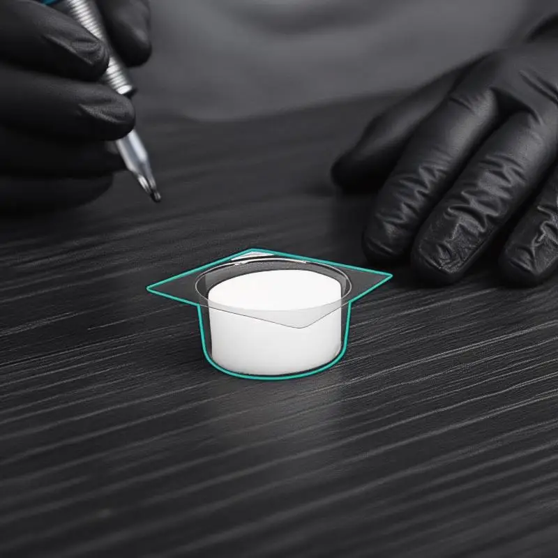 

6PCS Tattoo Dip Foam Sponge Sterilized Dip Cup Caps Sterilized Tattoo Needle Dip Foam Cleaning Cup For Needle And Tip Rinse