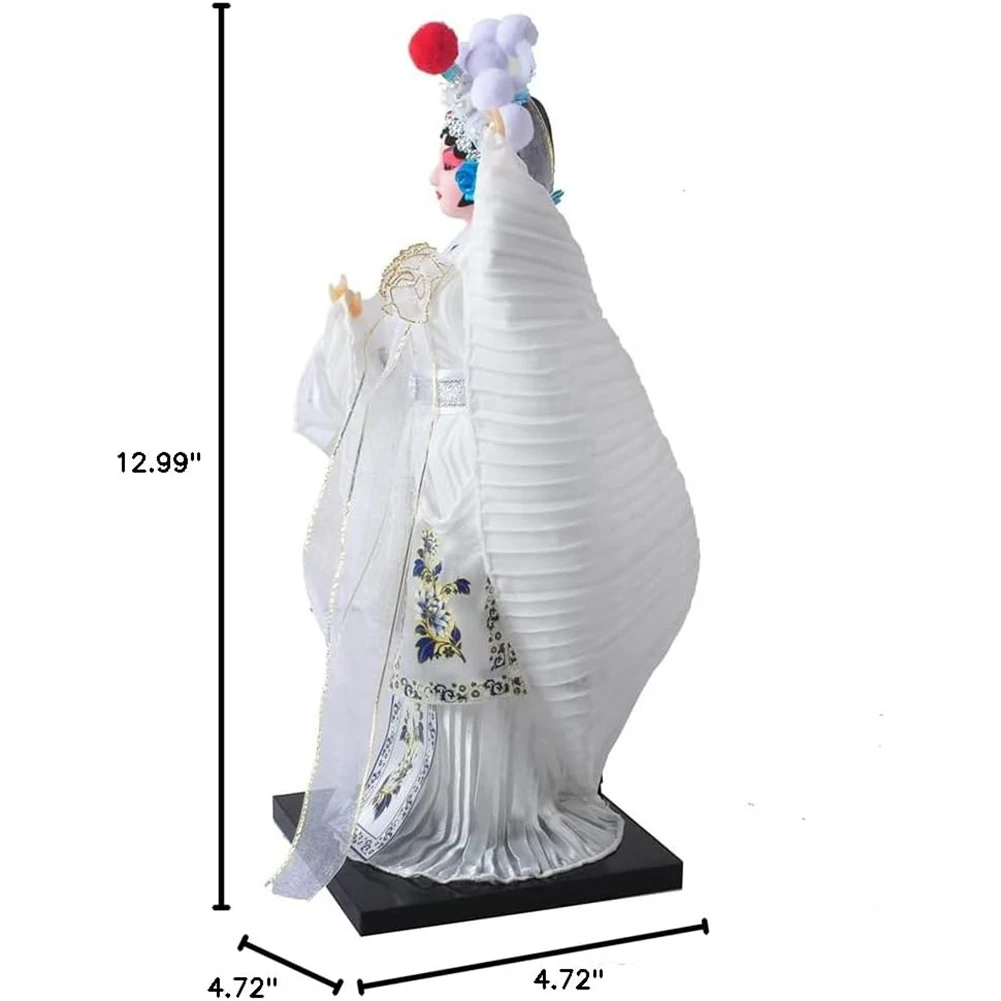 Chinese Traditional Handicraft Silk Figurine Collectible Chinese Doll Silk Doll (1802)