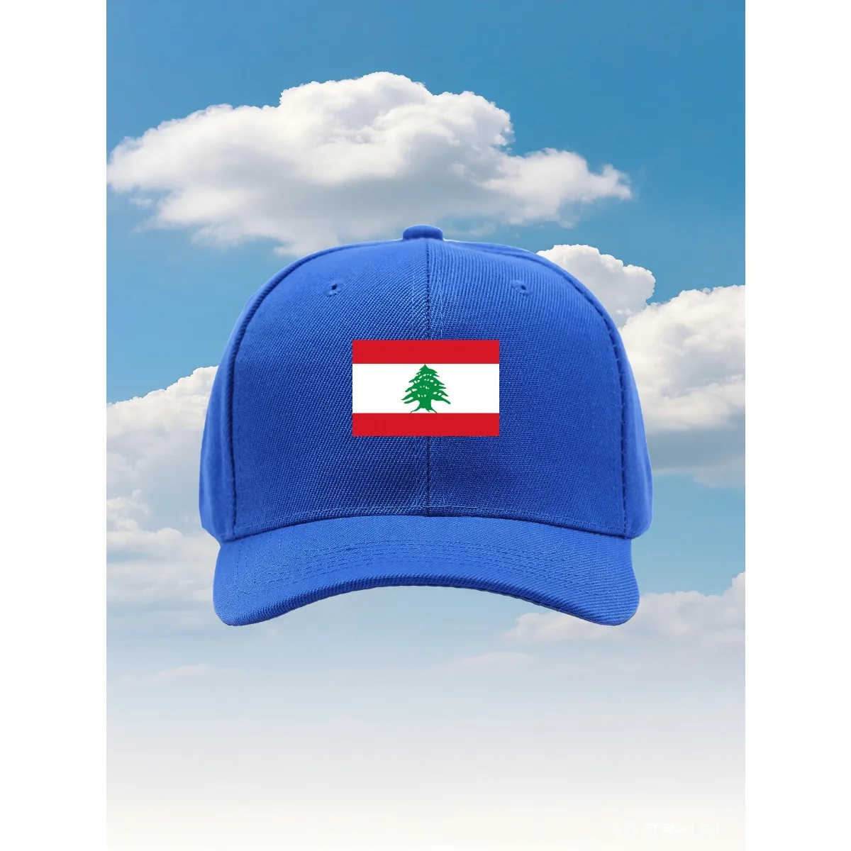علم لبنان 2025 نموذج جديد قبعة سائق الشاحنة مع مقاس قابل للتعديل وتصميم مطبوع ممتع، مثالية للأنشطة الخارجية والسفر أ