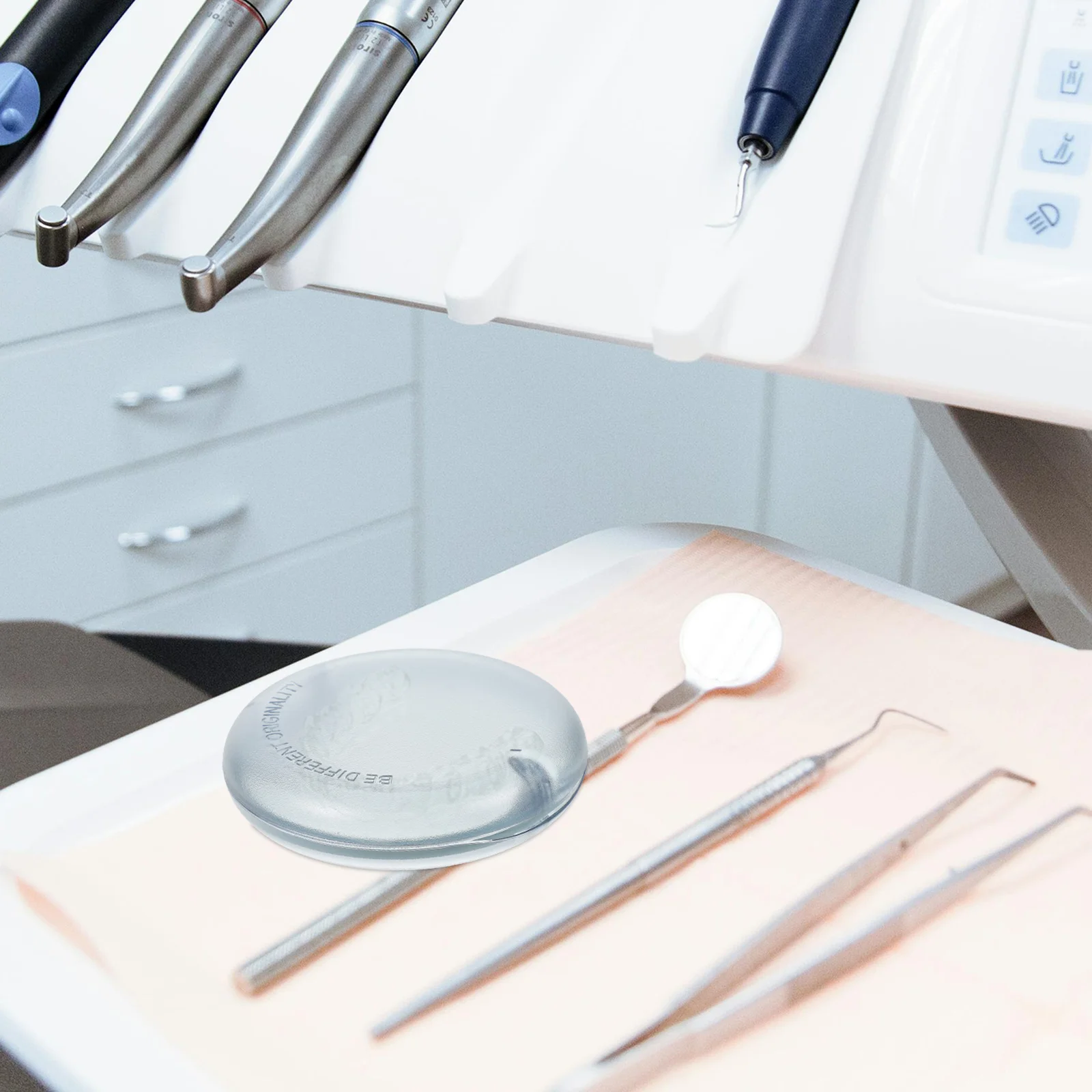 حافظة صغيرة متينة من الفولاذ المقاوم للصدأ، حاوية حماية للأسنان، حامل أسنان محمول، رحلة تخييم للسفر #2