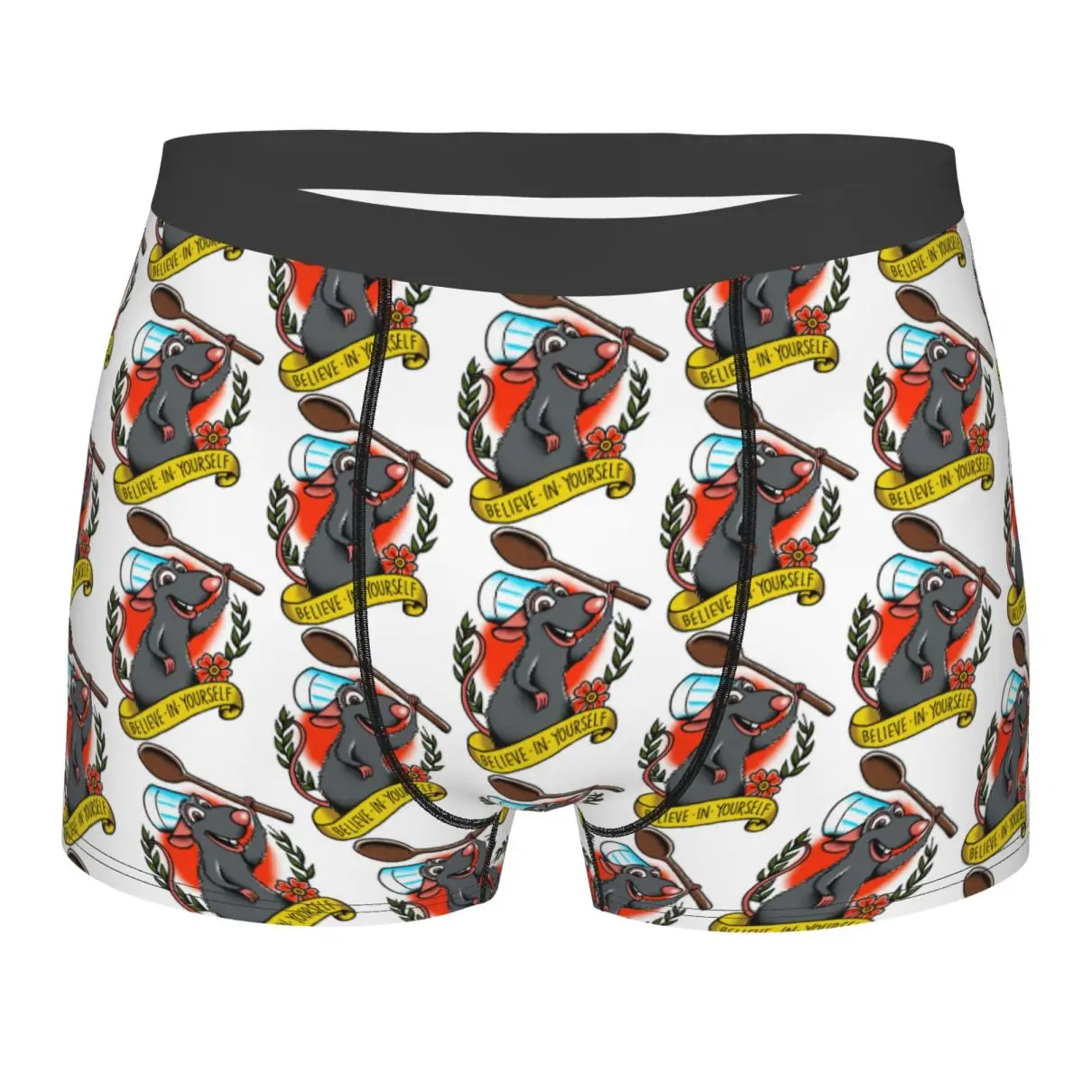 

Custom Ratatouille Remy Boxers Shorts Men Briefs Underwear Fashion Underpants