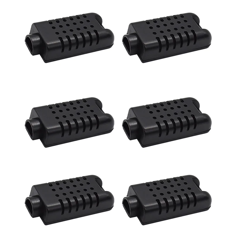 3CGRO-Plastic Case Small Humidity Sensor Electronics Box Instrument Enclosure Project Box Control Box(6 Pcs)