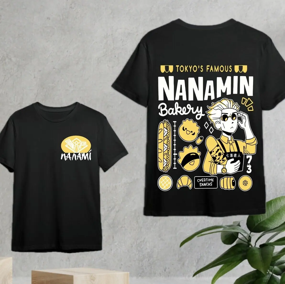 

Nanami Kento T-Shirt Jujutsu Kaisen Anime JJK Gojo Satoru Gift Shirt All Size