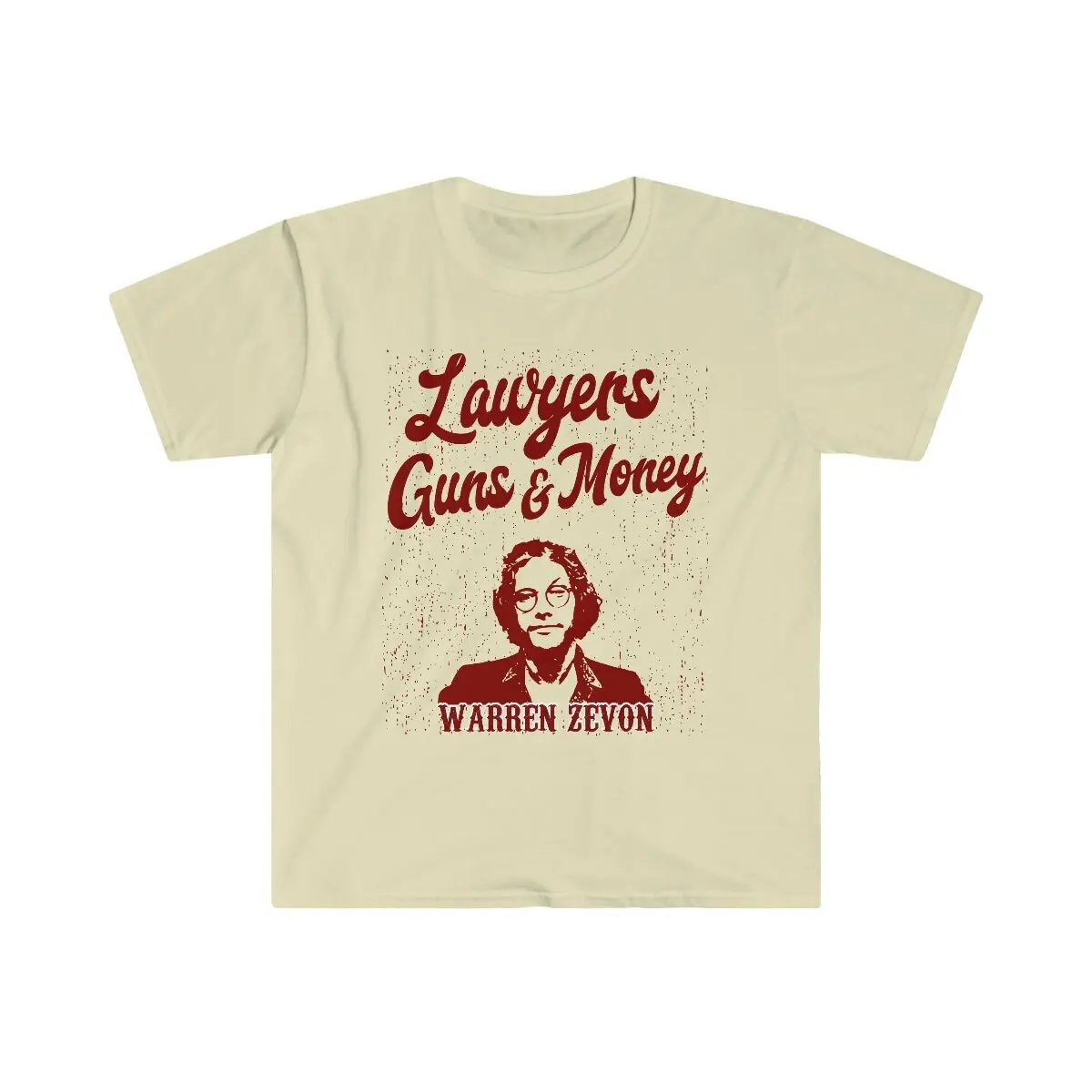 Warren Zevon Lawyers Guns Money T shirt