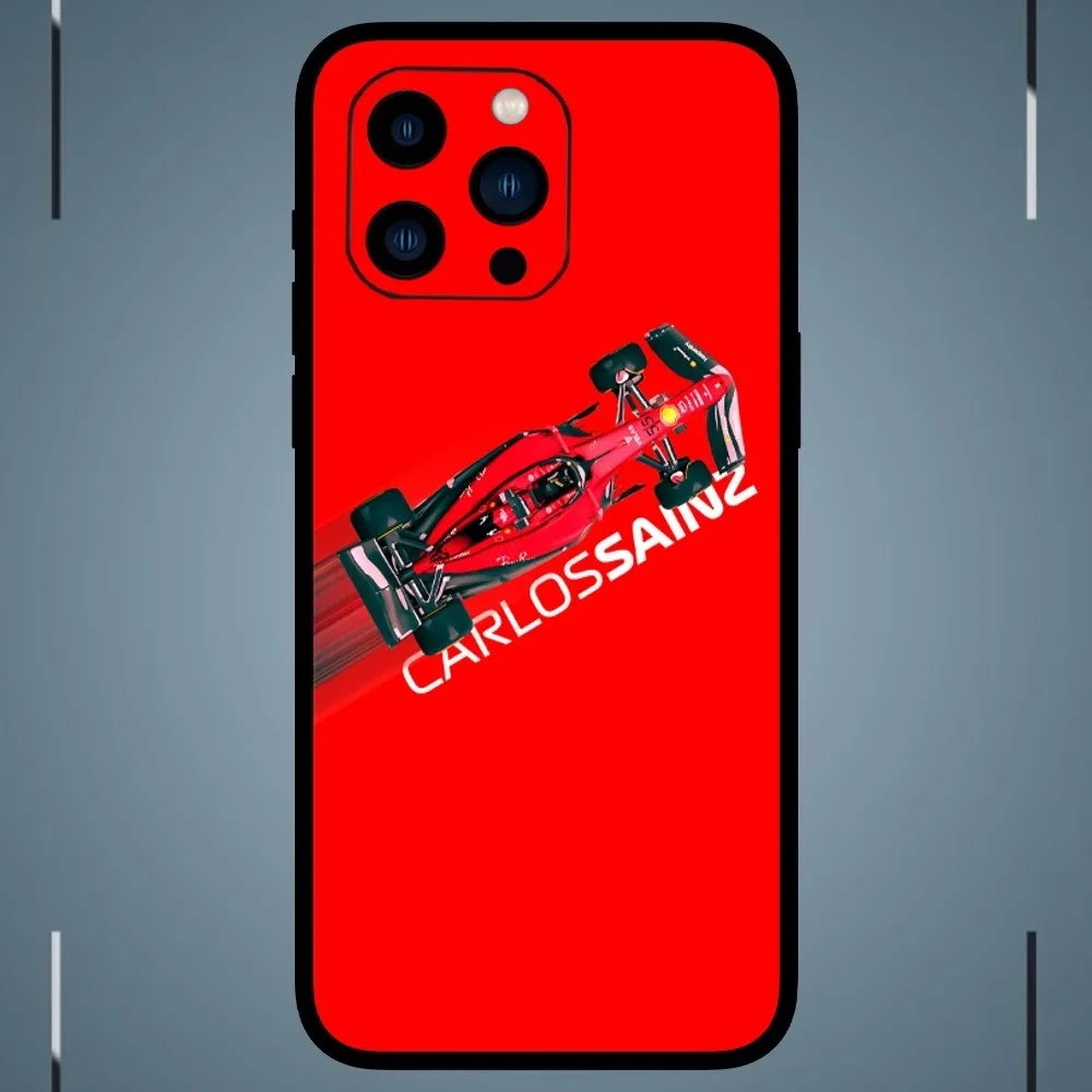 Racer C-Carlos Sainz Phone Case For iPhone 15 14 13 12 11 Pro Max mini XS XR X 8 Plus SE Cover