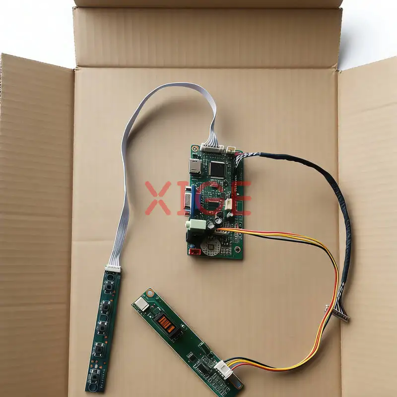 

Для QD141X1LH02 QD141X1LH06 LTM14C433E LTD141EA9F плата привода ЖК-монитора DIY Kit 1024x768 VGA + HDMI 20 контактов LVDS 1-CCFL 1024*768