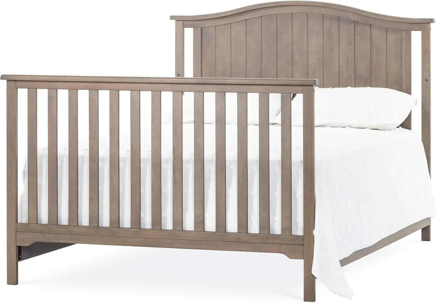 Forever Eclectic Hampton Arch-Top 4-in-1 Convertible Baby Crib