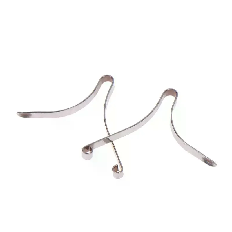 1/2Pcs Scissors Spring Accessories Clip For 58mm 91mm Knife 301 Stainless Steel Spring