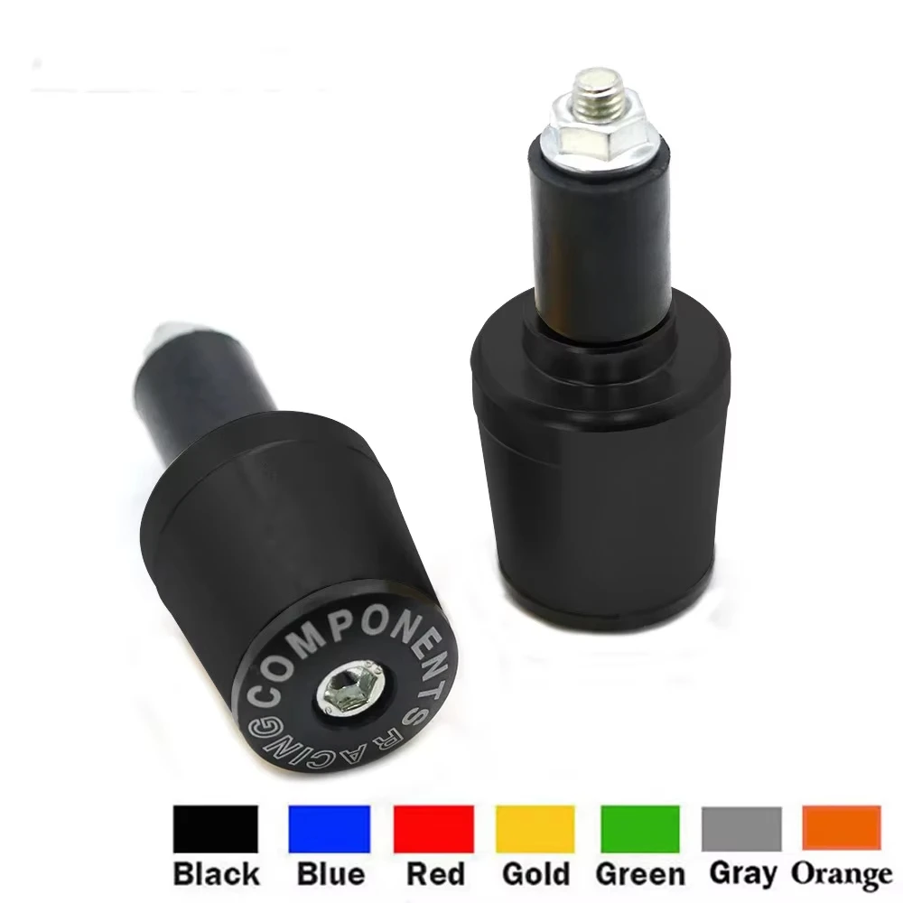 2pcs 7/8 CNC Aluminum Handlebar End Plugs Weights For Honda Yamaha Kawasaki Suzuki Universal Motorcycle Grips Cap Accessories image 4